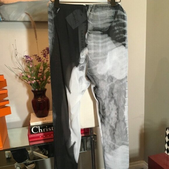 The People of the Labyrinths Bone Leggings Pants - Picture 5 of 12